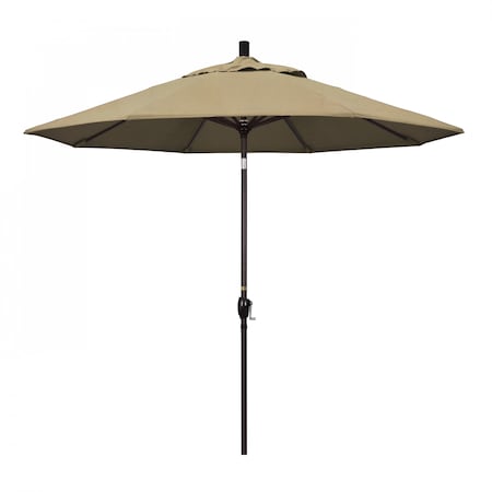 March Patio Umbrella, Octagon, 101" H, Sunbrella Fabric, Heather Beige 194061033142