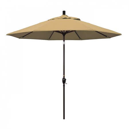 California Umbrella Patio Umbrella, Octagon, 101" H, Olefin Fabric, Champagne 194061033418