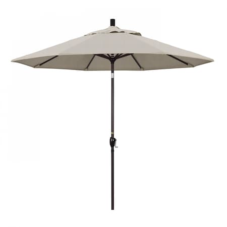 California Umbrella Patio Umbrella, Octagon, 101" H, Olefin Fabric, Woven Granite 194061033463
