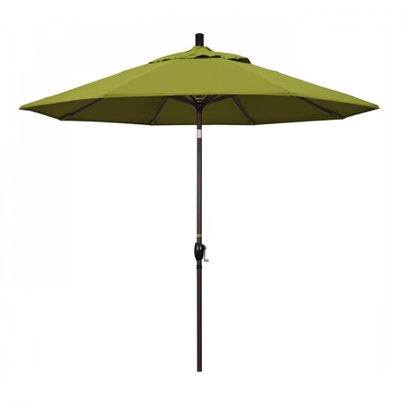 California Umbrella Patio Umbrella, Octagon, 101" H, Pacifica Fabric, Ginkgo 194061033562