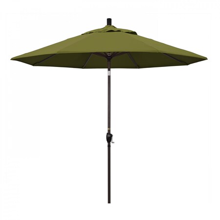California Umbrella Patio Umbrella, Octagon, 101" H, Pacifica Fabric, Palm 194061033593