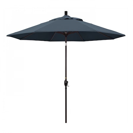 California Umbrella Patio Umbrella, Octagon, 101" H, Pacifica Fabric, Sapphire 194061033678
