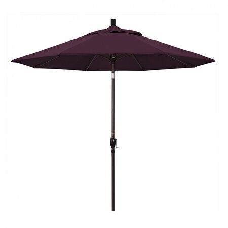 California Umbrella Patio Umbrella, Octagon, 101" H, Pacifica Fabric, Purple 194061033715