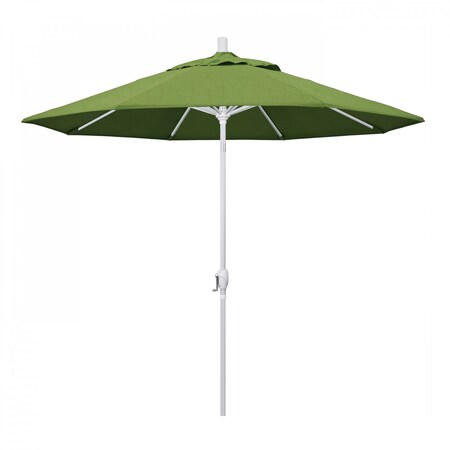 California Umbrella Patio Umbrella, Octagon, 101" H, Sunbrella Fabric, Spectrum Cilantro 194061033739