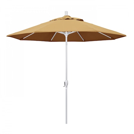 California Umbrella Patio Umbrella, Octagon, 101" H, Sunbrella Fabric, Wheat 194061033890