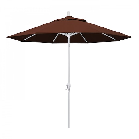 California Umbrella Patio Umbrella, Octagon, 101" H, Sunbrella Fabric, Bay Brown 194061033968
