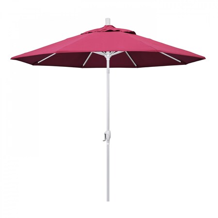 California Umbrella Patio Umbrella, Octagon, 101" H, Sunbrella Fabric, Hot Pink 194061034033
