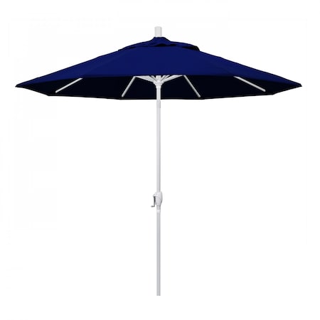 March Patio Umbrella, Octagon, 101" H, Sunbrella Fabric, True Blue 194061034071