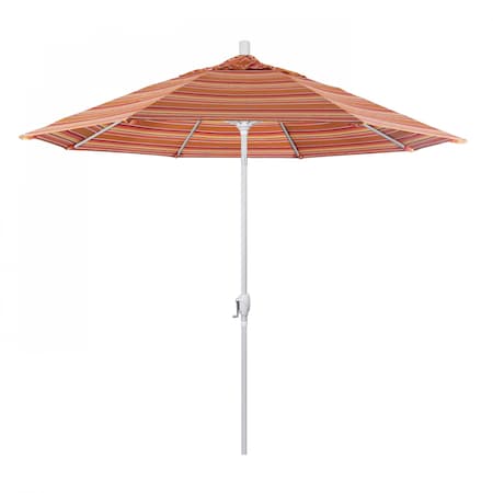 California Umbrella Patio Umbrella, Octagon, 101" H, Sunbrella Fabric, Dolce Mango 194061034088