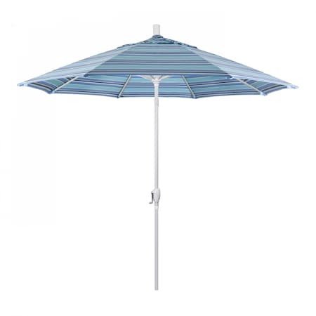 California Umbrella Patio Umbrella, Octagon, 101" H, Sunbrella Fabric, Dolce Oasis 194061034095