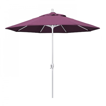 California Umbrella Patio Umbrella, Octagon, 101" H, Sunbrella Fabric, Iris 194061034149