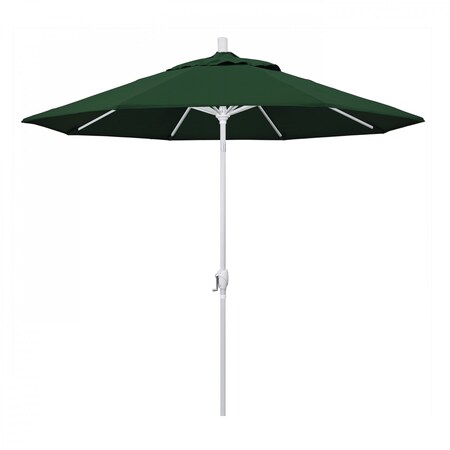 California Umbrella Patio Umbrella, Octagon, 101" H, Pacifica Fabric, Hunter Green 194061034569