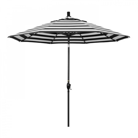California Umbrella Patio Umbrella, Octagon, 101" H, Sunbrella Fabric, Cabana Classic 194061035061