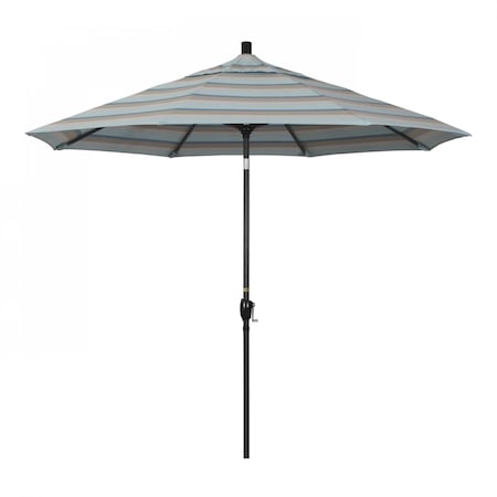 California Umbrella Patio Umbrella, Octagon, 101" H, Sunbrella Fabric, Gateway Mist 194061035085