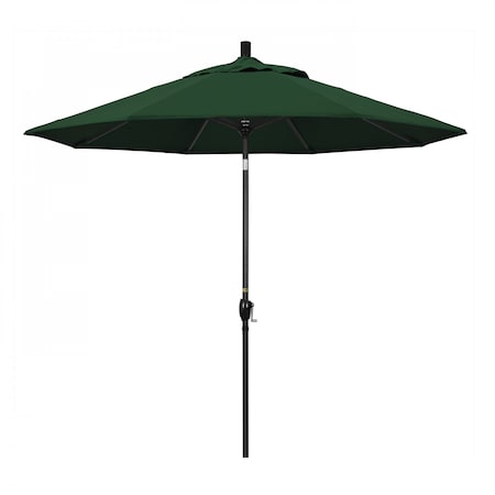 California Umbrella Patio Umbrella, Octagon, 101" H, Pacifica Fabric, Hunter Green 194061035467