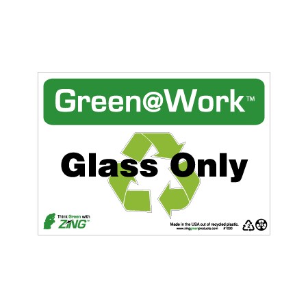 Nmc Glass Only, 7x10, Recycle Plastic GW1030