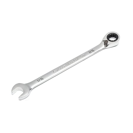 Gearwrench 7/16" 90-Tooth 12 Point Reversible Ratcheting Wrench 86644