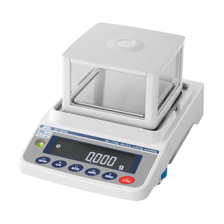A&D Weighing Precision Toploading Balance, 1200X0.001 g Internal Calibration GX-1003A