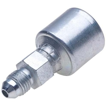 Gates Fitting, Crimp-On, 1/2in Hose, 10 JIC 37F 8G-10MJ