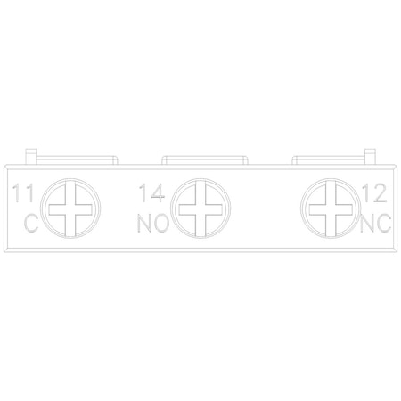 Siemens Transverse Contact Block For 3RV2, 1CO 3RV29011D
