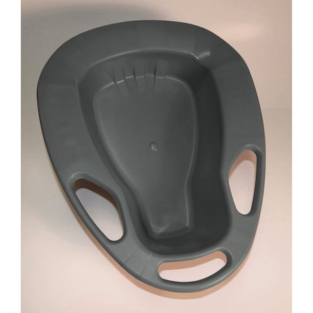 Medegen Medical Products Bedpan, Commode, Gray, PK50 H113-11