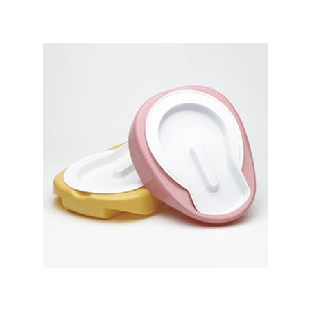 Medegen Medical Products Bedpan w/Cover, Pontoon, Gold, Bagged, PK10 H122-05