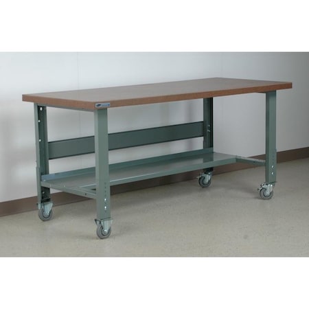 Stackbin Workbench, Mobile, Height, Adj. H6030-3512