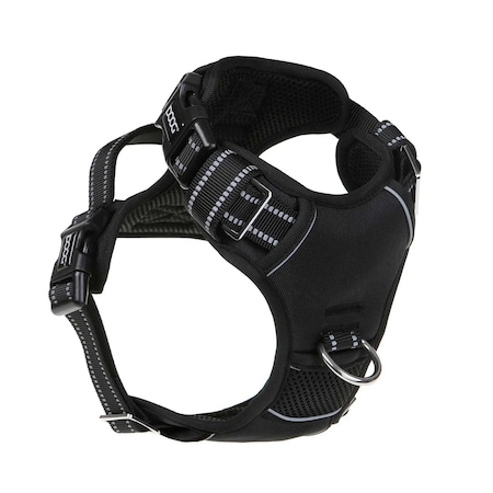 Doog Dog Harness, Black, L HARTECHBLACK-L