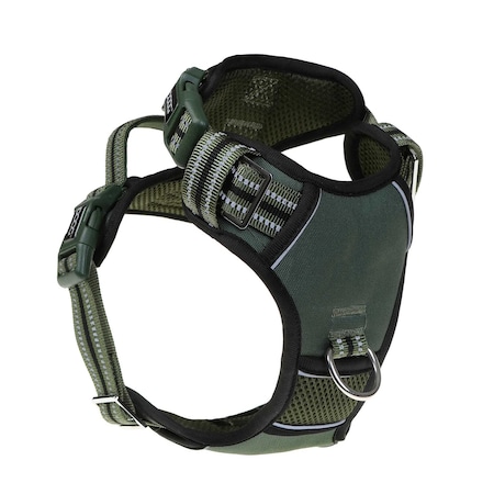 Doog Dog Harness, Green, L HARTECHGREEN-L