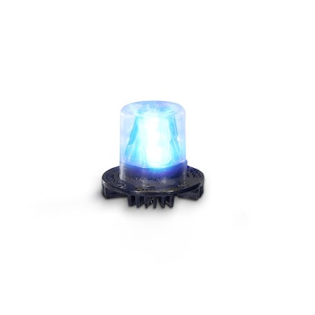 Code 3 Hide-A-Blast, 9 LEDs, 15Ft Cable, Blue HB915B
