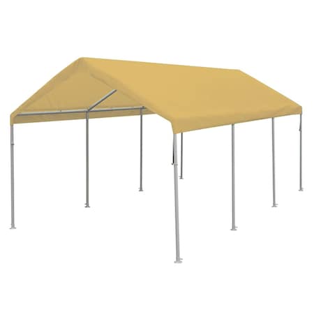 King Canopy Canopy, 10ft.x20ft., Hercules, 8 Leg, Tan HC1020PCT