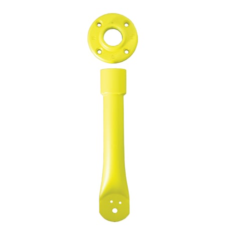 Tpi Heavy Duty Ceiling Mount For HDH Air Circulator, Yellow HDM-C