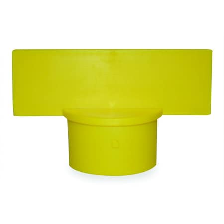 Nmc Yellow Sign Adapter For Warning Post HDSAY