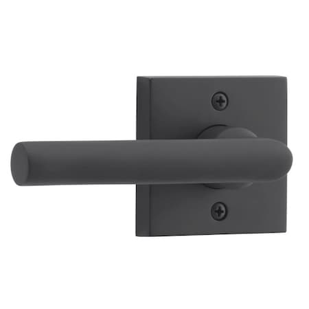 Baldwin Reserve Satin Black Door Levers HDTUBCSR190