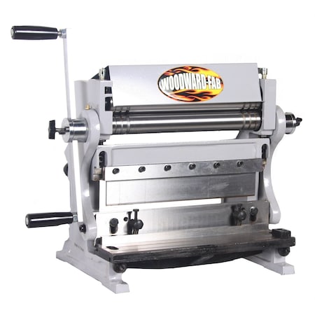 Woodward Fab Bend-Roll-Shear Machine, 12" 3 In 1 HECSP3-1-12