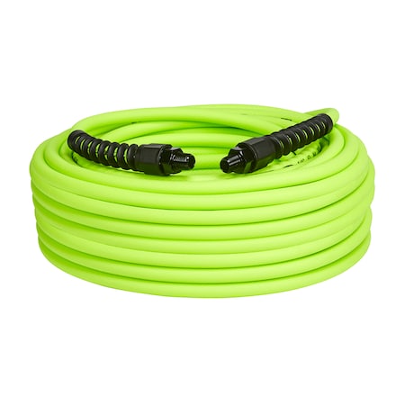 Flexzilla Pro Air Hose, 1/4" x 100, 1/4" MNPT Fit HFZP14100YW2