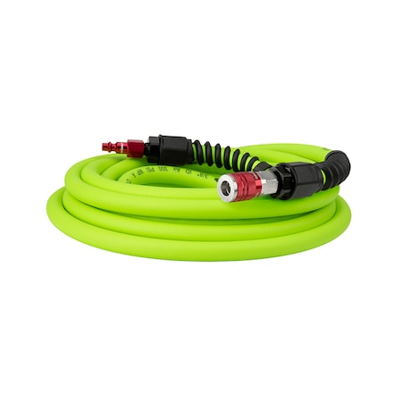 Flexzilla Pro Air Hose, 3/8" x 25, w ColorConnex HFZP3825YW2-D