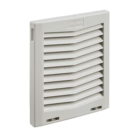 Nvent Hoffman HG Filter Fan Exhaust Grilles, Lt. Gray, ABS HG0900504