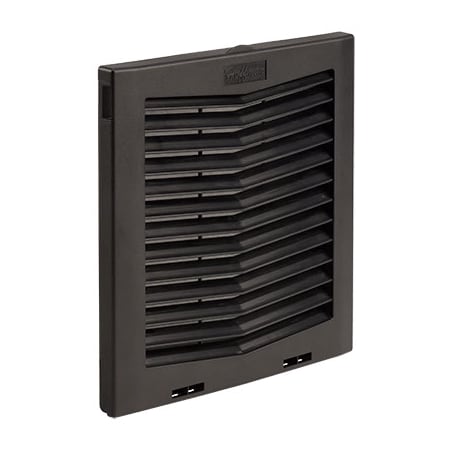 Nvent Hoffman HG Filter Fan Exhaust Grilles, Black, AB HG1000403