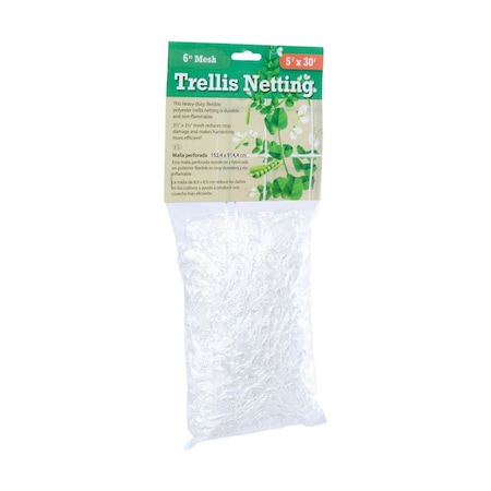 Hydrofarm HGN15S Flexible String Netting, 5