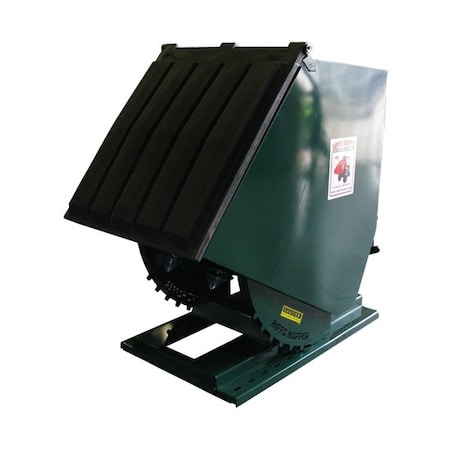 Hippo Hopper Refuse Hopper, 1 yd., 4000 lb., Green HH16RR