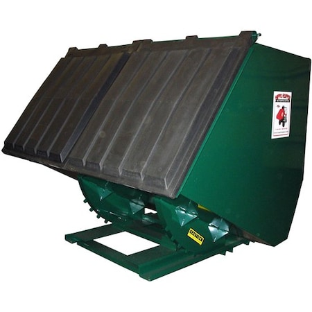 Hippo Hopper Refuse Hopper, 2 yd., 4000 lb., Green HH32RR