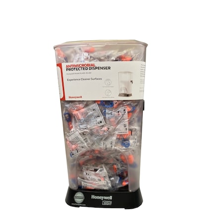 Honeywell Howard Leight HL400 Earplug Dispenser, Foam, Bullet, 32 dB NRR, Corded, 400 Pairs Per Pkg HL400-XTR-30-AM