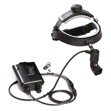 Burton LED Headlight, Battery Pack on Belt Hols HL70