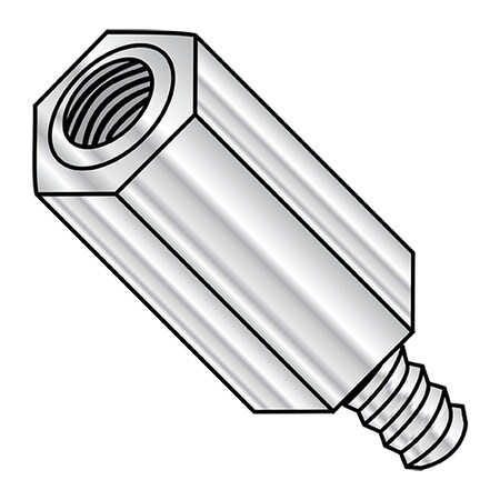 Zoro Select 10-32X11/16 #5/16 HEX M-F STANDOFFS ALUMINUM 311111HMA