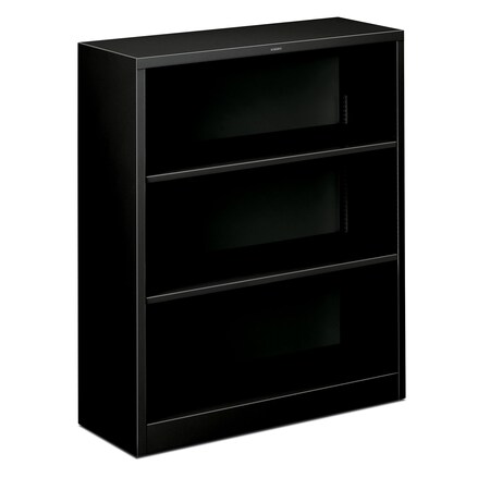 Hon Brigade Metal Bookcase, 34.5"W, 3 Shelves HONS42ABCP
