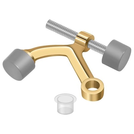 Deltana Hinge Pin Stop, Hinge Mounted Lifetime Brass HP70CR003