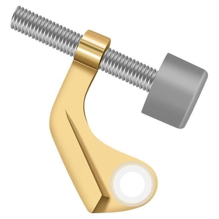 Deltana Hinge Pin Stop, Hinge Mounted For Brass Hinge Lifetime Brass HPH89CR003