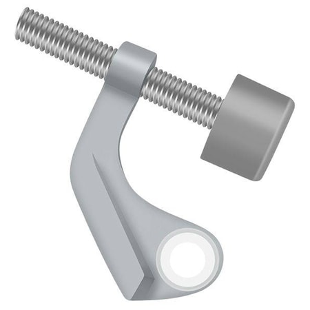 Deltana Hinge Pin Stop, Hinge Mounted For Brass Hinge Satin Chrome HPH89U26D