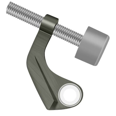 Deltana Hinge Pin Stop, Hinge Mounted For Steel Hinge Antique Nickel HPS88U15A